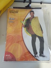 Taco One Piece Spirit Halloween Costume Adult One Size Fits Most NEW