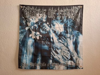 CRADLE OF FILTH - THE PRINCIPLE OF EVIL MADE FLESH 3x3 FLAGGE MAYHEM BATHORY