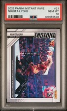 2022 PANINI INSTANT WWE #21 NIKKITA LYONS PSA 10