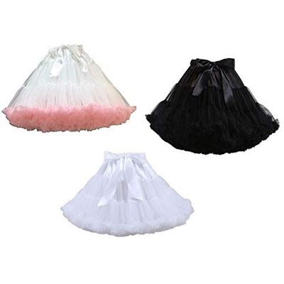 Tutu Damen Kostüm Ballet Tanz Multilayer Puffy Petticoat Tutu Rock Petticoat ...