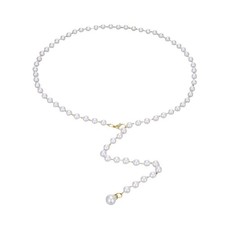 For Women's Gold Vintage Pearl Waist Chain Single Layer Body Jewelry Piece