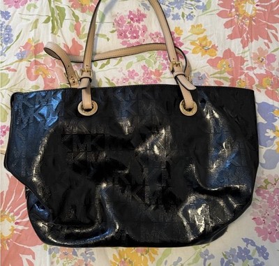 Michael Kors Black Logo Tote
