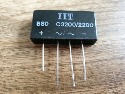 ITT B80 C3200/2200 Brückengleichrichter NOS (NA-822)