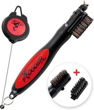 Frogger Brushpro Golf Club Cleaning Tool Red NEW