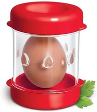 Negg Red Boiled Egg Peeler   Easy Egg Shell Remover Kitchen Tool