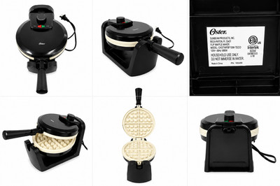 Oster Flip Waffle Maker   Modelo CKSTWFBF10W-TECO (1080W)
