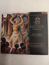 Héctor Villa-Lobos: "Floresta de Amazonas" Enrique Diemecke CD TAMEZ FOLLETO