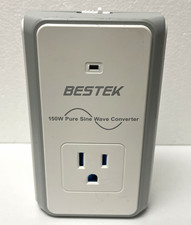 BESTEK Pure Sine Wave Travel Voltage Converter 150W 5-in-1 Set: 100V-240V