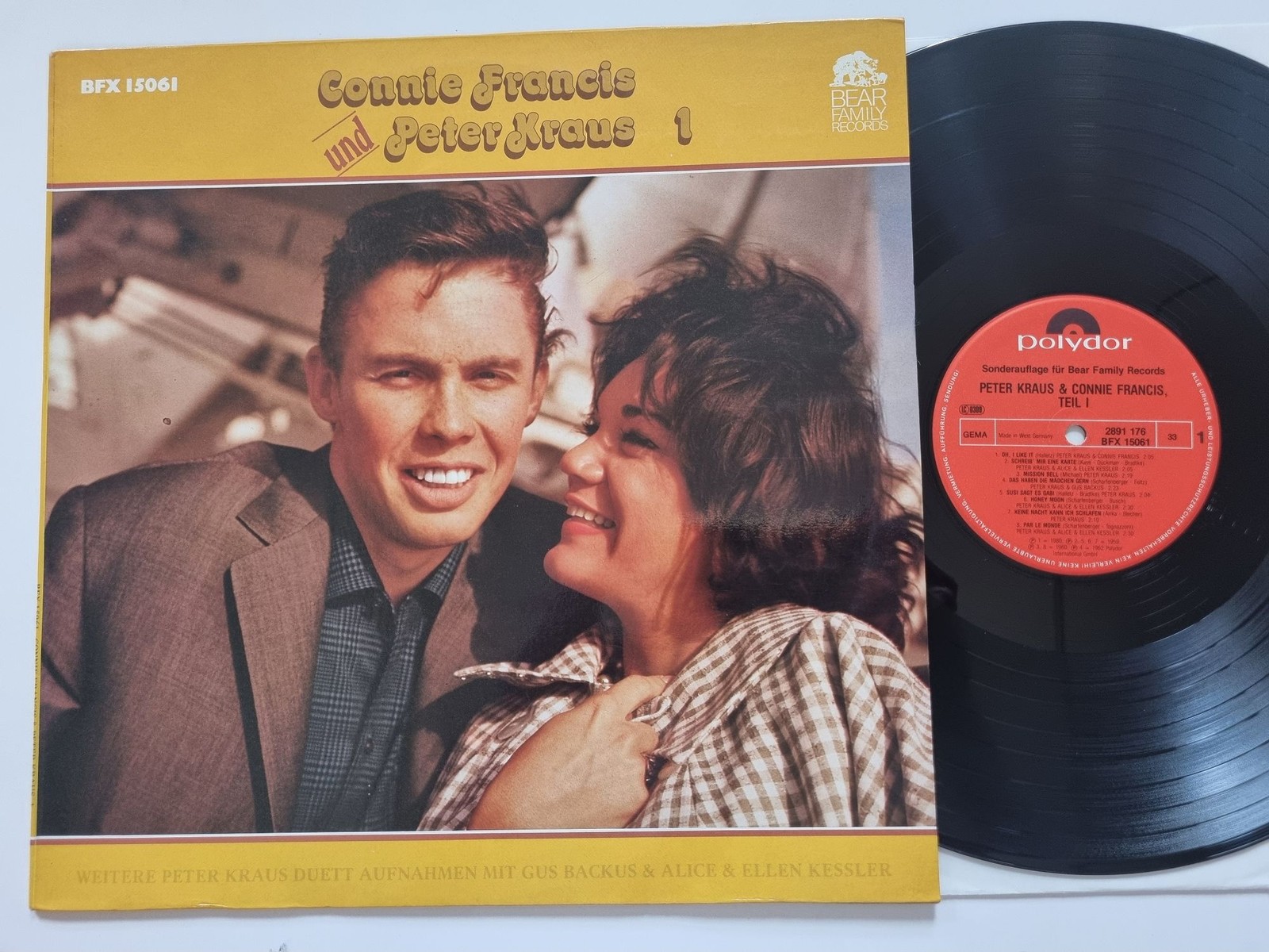 Connie Francis und Peter Kraus - Teil 1 Vinyl LP Germany