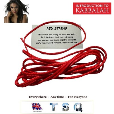 KABBALA Rot Schnur Armband Böser Blick Schutzschild Glückskordel 2mm