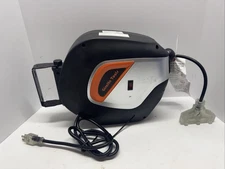 Giraffe Tools Retractable Power Cord Reel, 50ft Extension Cord Reel 12AWG/3C SJT