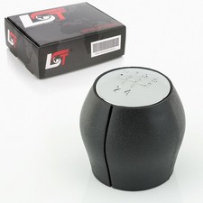 Schaltknauf Schalthebel 5-Gang chromfarben schwarz für OPEL ASTRA G ZAFIRA A