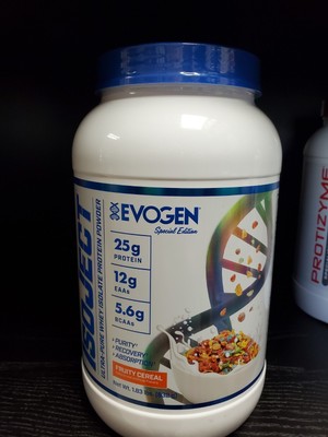 Evogen IsoJect Ultra-Pure Whey Isolate Protein Fruity Cereal