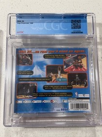 CGC 9.6 A+ Sega Dreamcast NBA 2k + 2k2 [ Not Wata PSA VGA ] Factory Sealed Mint