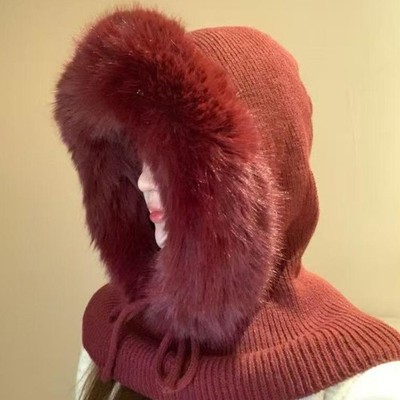 Thick Windproof Trapper Hat Warm Ushanka Hat for Cold Weather Ear Warmer