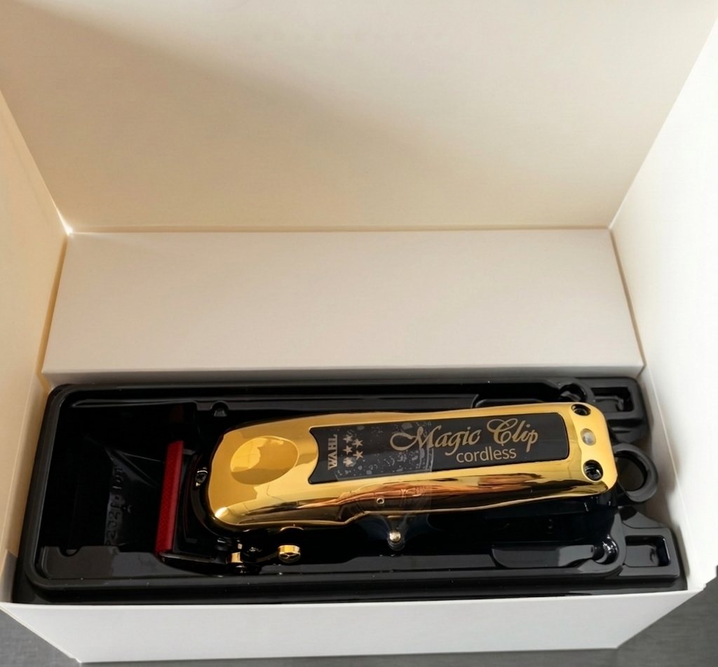 Wahl 5-Star Gold Cordless Magic Clip Hair Clipper Pro Barber