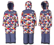 NEW $190 TNF The North Face Girls Freedom Insulated Ski Snow Suit 2/2T Cave Blue