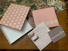 S.E.I. Scrapbook in a Box Baby Time w/Instruction Book Stickers Memory Book NOP