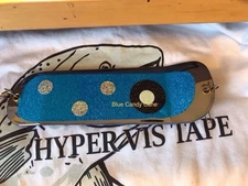 High Percentage Hyper Vis 8” Flasher/360/Rotator Blue Candy Cane