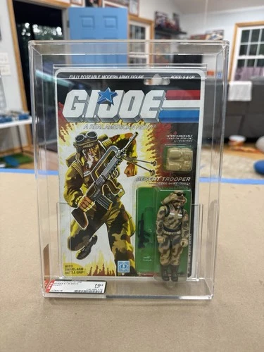 GI Joe 1985 Dusty v1 1985 MOC AFA Graded 70 Excellent Hasbro AHAH - product listing photo