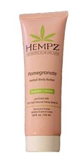 sealed Hempz Pomegranate Herbal Body Butter Hydrate  Renew hemp seed oil lotion