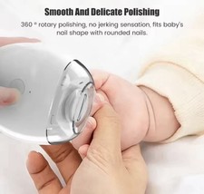 2 in 1 Automatic Nail Clipper Electric Fingernail Trimmer  for Baby Adult LED