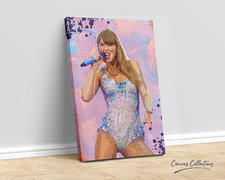 Taylor Swift v1 - Female Pop Stars in Colour by Canvas Collections
