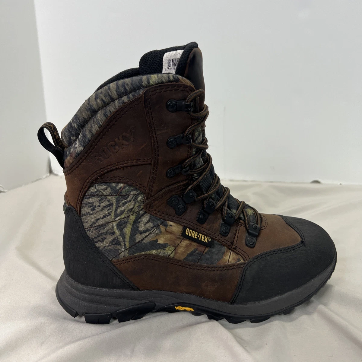 Camouflage M Cushioned Leather Upper Boots for Men for sale | eBay