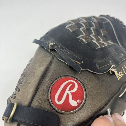 Rawlings 13" Baseball Glove RBG10B Black Leather Right Hand Throw Randy Johnson - Picture 4 of 11