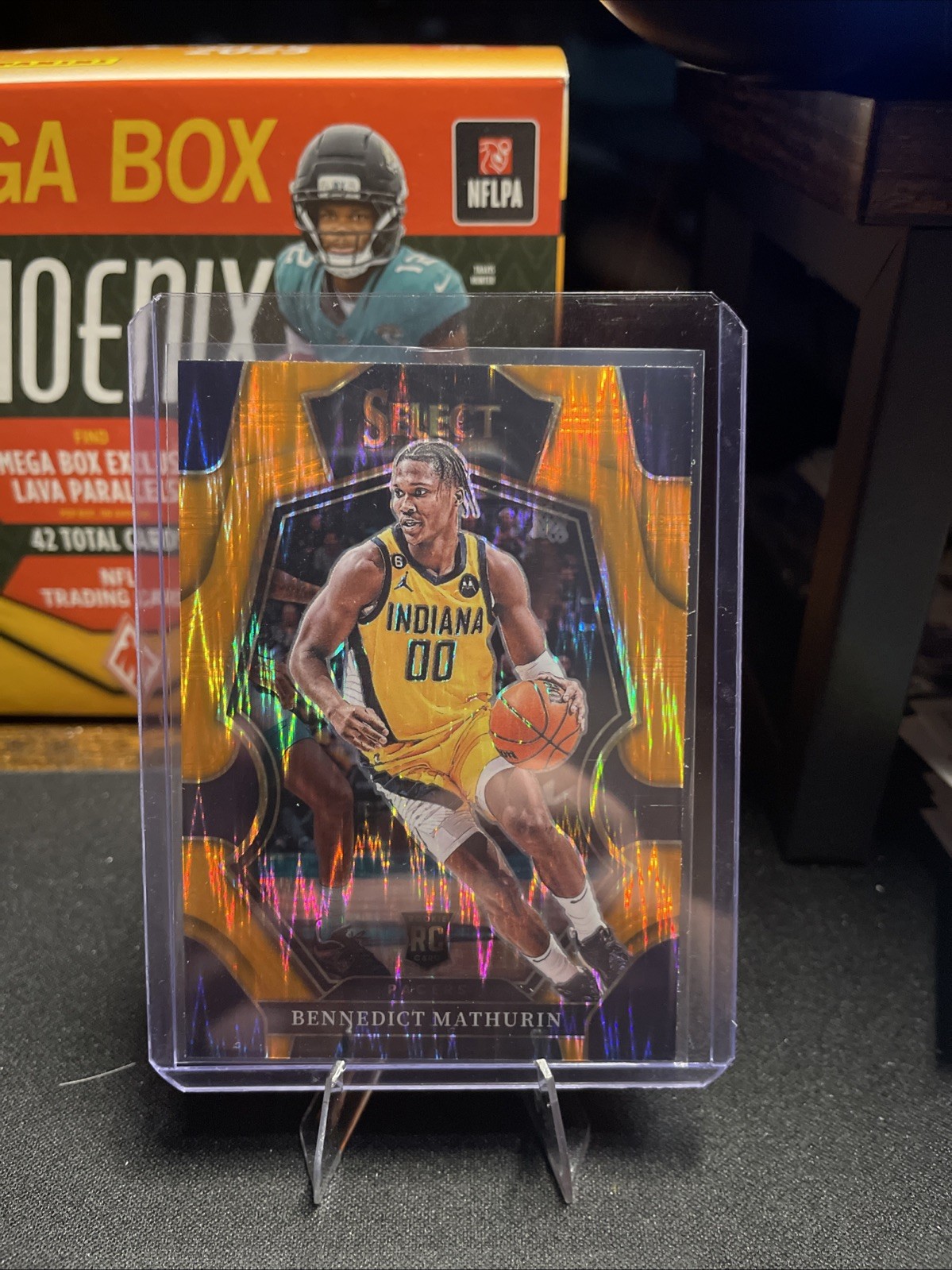 2022-23 Select Bennedict Mathurin RC Orange Flash Prizm Premier #182