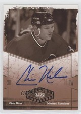 2004-05 Upper Deck Legendary Signatures Signatures Chris Nilan #CN Auto 7ez