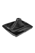 For Chevy Corvette C7 2014 2015 2016 2017 Black Leather Auto Shift Boot Cover