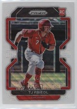 2022 Panini Prizm Tier II White Wave Prizm TJ Friedl #200 17di