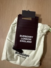 authentic new burberry Card Coin Case 5 Card Slot Card Case
