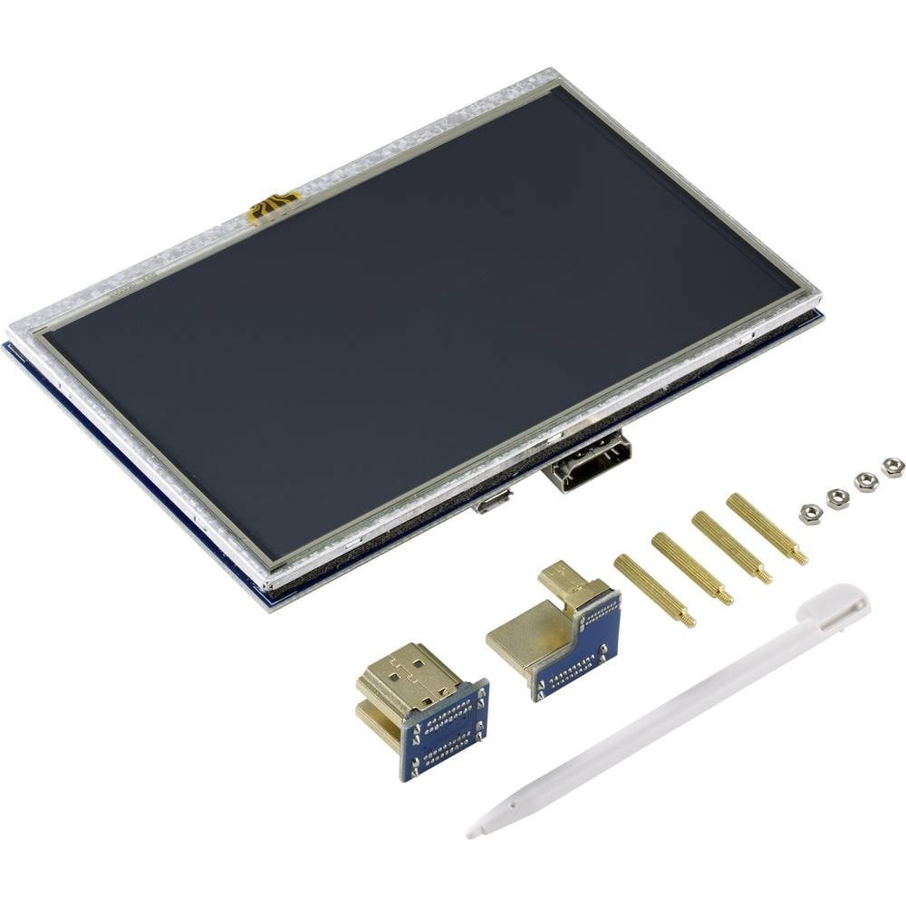 Écran tactile TRU COMPONENTS 5 pouces 800x480 pour Raspberry Pi