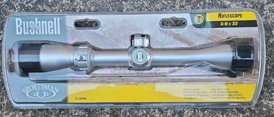 Bushnell Sportsman 3-9x32 Scope Silver New