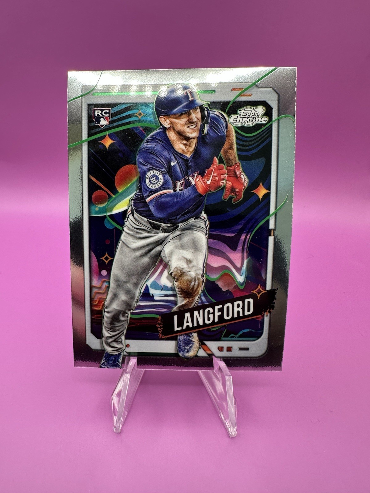 2024 Topps Cosmic Chrome - Wyatt Langford #139 (RC)