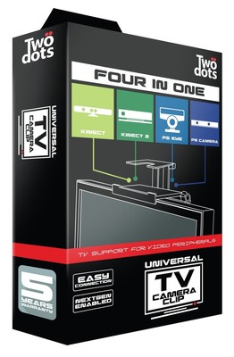 Universal TV Stand for Kinect 1 and 2, Sensor (Not Machine Spacific) (UK IMPORT)