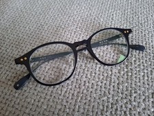 DITA Ash DTX148-A-03 Navy Blue Silver Eyeglasses 47-21