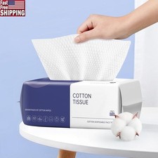 Disposable Face Towels Ultra Soft Cotton Mult...