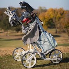 MINT Clicgear Golf Model 4.5 Push / Pull Cart 3-wheel Compact - WHITE