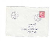 CZECHOSLOVAKIA 1979 Cover with Special Cancel Marianske Lazne sent to Poland