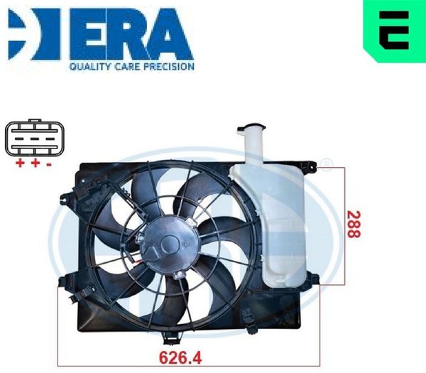 Era 352135 LüFter FüR MotorküHlung LüFter MotorküHlung MotorlüFter-image