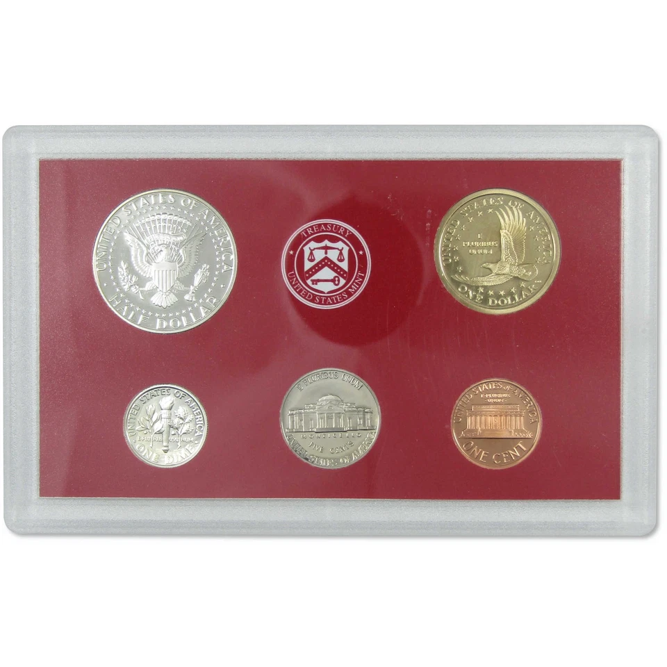 2001 Silver Proof Set U.S. Mint Original Government Packaging OGP COA - Image 3 of 4