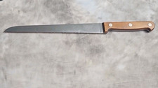 Corning Cutlery M-920 SERRATED KNIFE Tang Wood Handle USA 14" With 9" Blade USA
