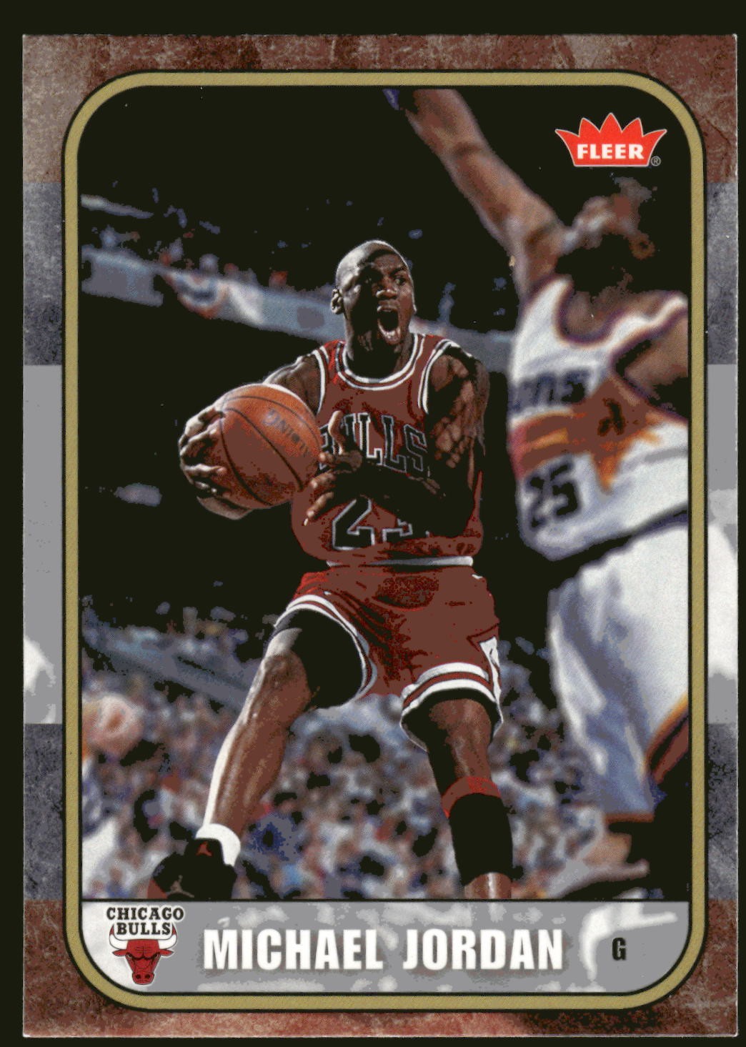2007-08 Fleer Michael Jordan Box Set #40 HOF Chicago Bulls NBA Basketball Card