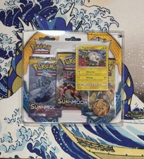 Pokemon TCG: Sun & Moon 3-Pack Blister Togedemaru Promo New Factory Sealed
