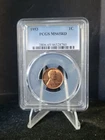 1953 Wheat Cent PCGS MS65RD Red Penny