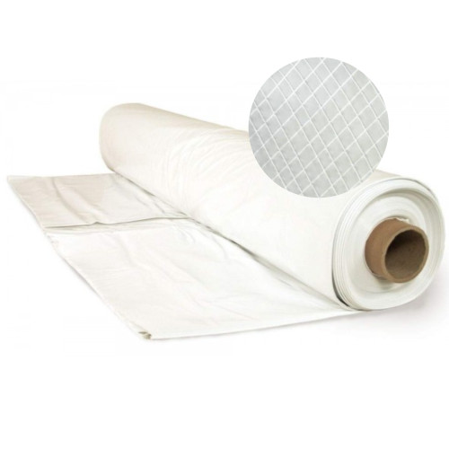 Farm Plastic Supply - Dura Skrim 10mil String Reinforced White Plastic Sheeting