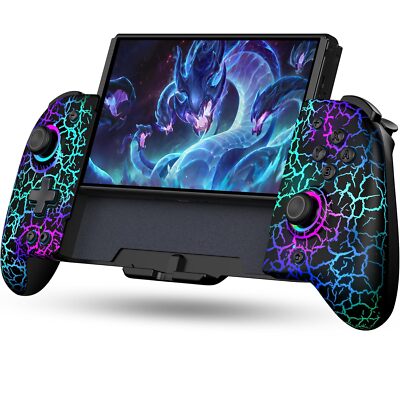 Full-Size Ergonomic One Piece Handheld Controller Fr Nintendo Switch/Switch OLED